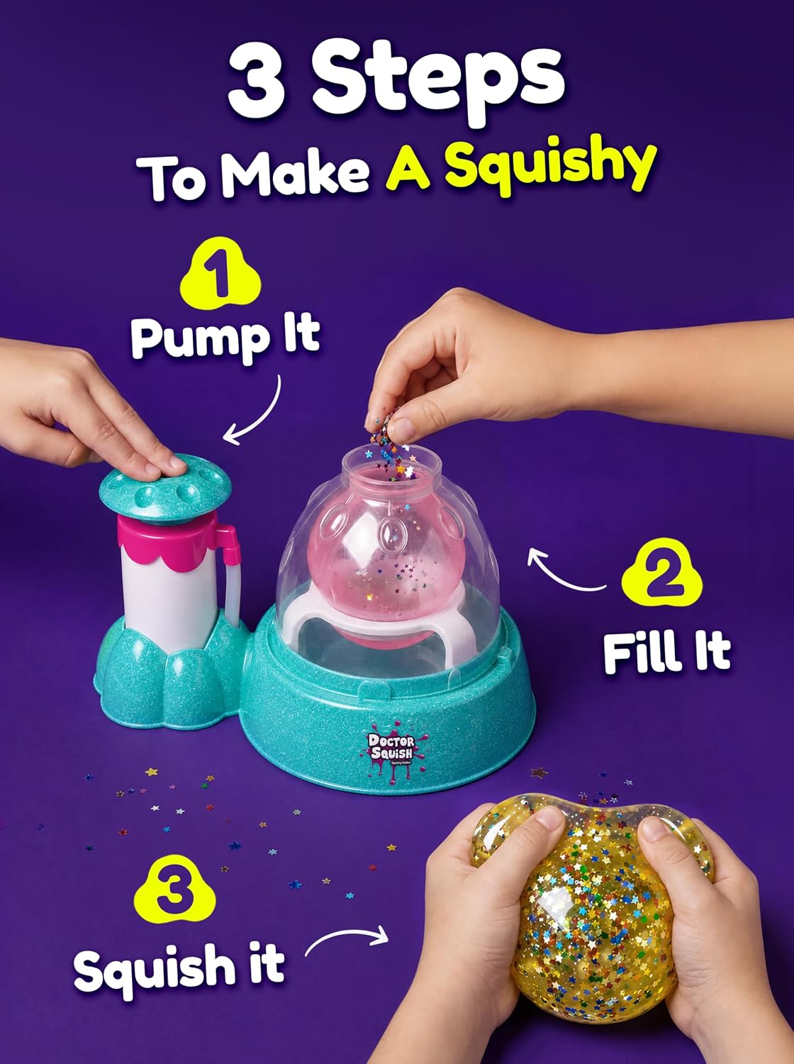 Doctor Squish Squishy Maker Station - Kit completo de fabricación de