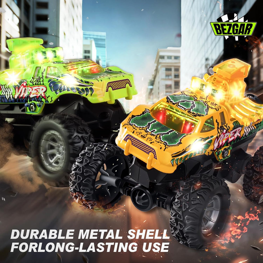 BEZGAR Juguetes Monster Truck 1:16 y 1:64