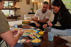 CATAN Juego de mesa + paquete de expansión de 5 a 6 jugadores, juego de estrategia para familias y adultos, establecimiento de construcción comercial, juego de fiesta de conteo de jugadores extendido