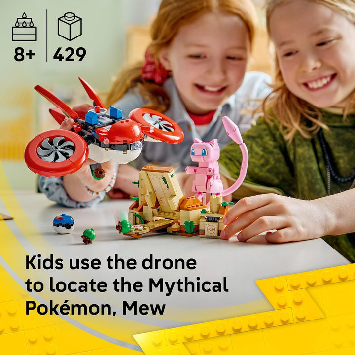 LEGO Pokémon SMART Play: Búsqueda con drones del mítico Mew 72161 |...