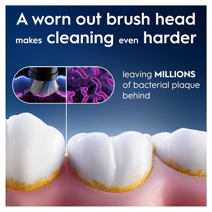 Oral-B iO Series Gentle Care, cabezales de cepillo redondos de repu...