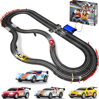Slot Car Race Track Sets - Juego de pistas de carreras eléctricas,...