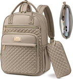 Mochila para laptop Tealari para mujeres, Caqui