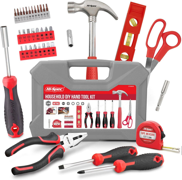 Hi-Spec Juego de herramientas, kit de herramientas para el hogar ro...