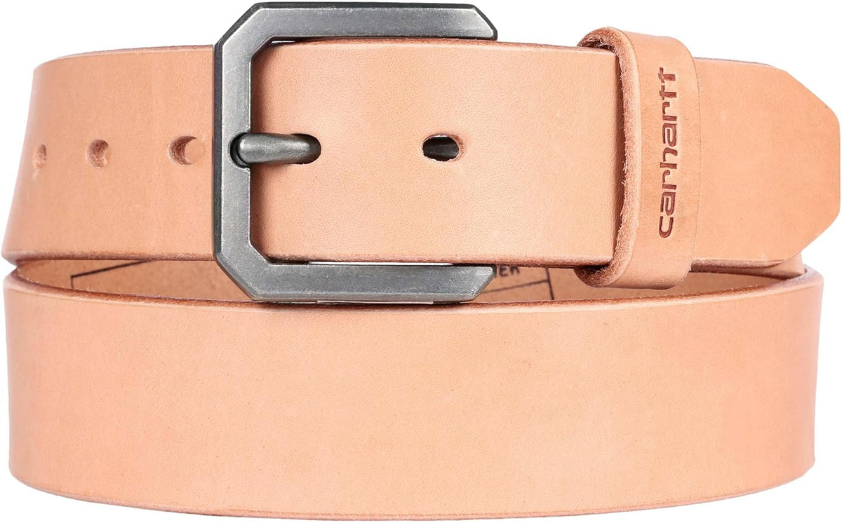 Carhartt Cinturones clásicos de cuero de sillín de grano completo p...