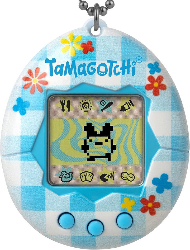 Tamagotchi original - Flor Gingham (logotipo actualizado)