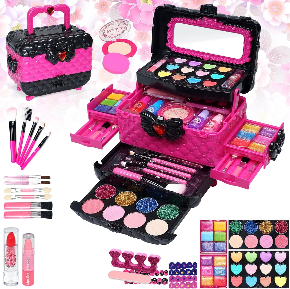 Juegos de maquillaje para niñas – Maquillaje lavable para niño...
