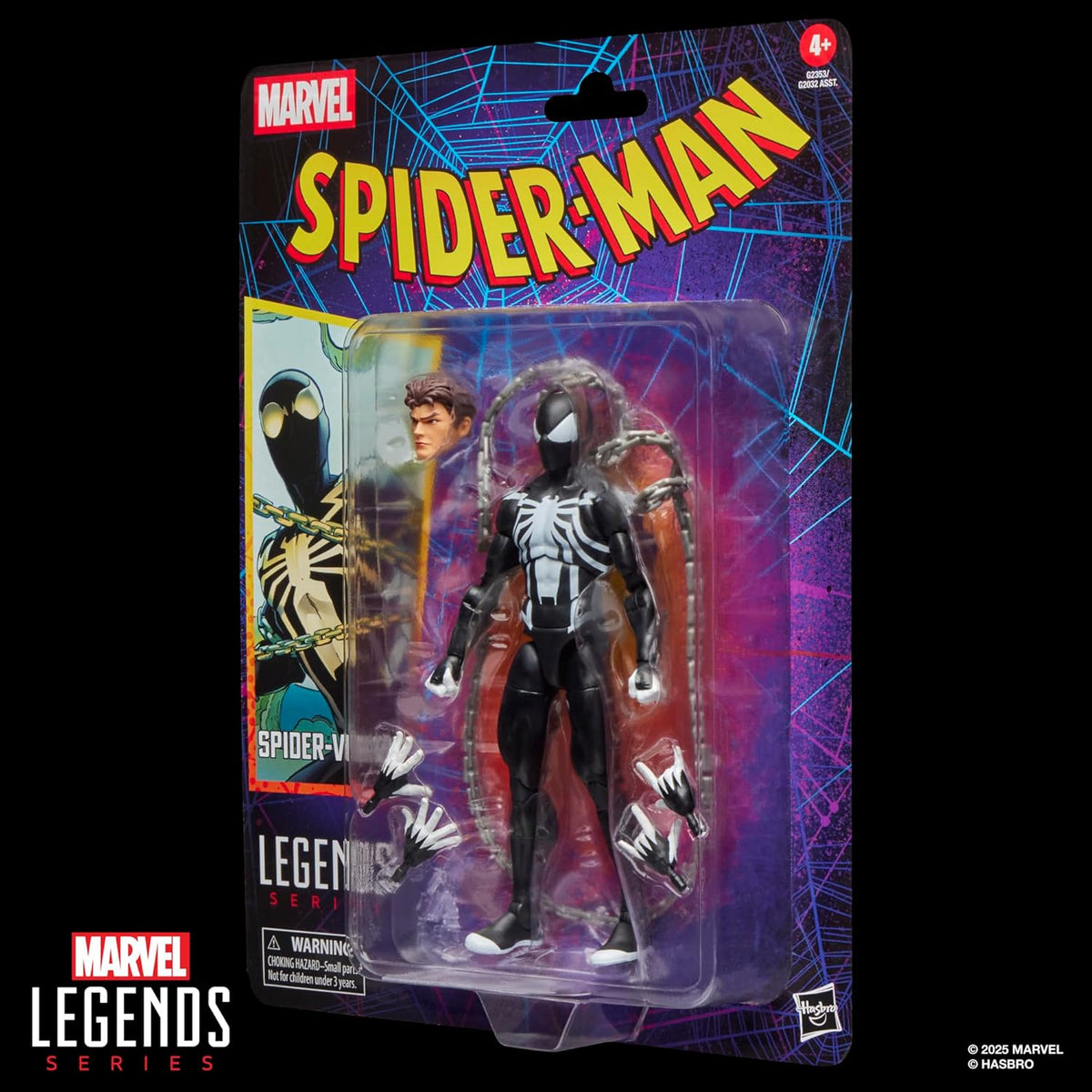 Serie Marvel Legends Spider-Venom Figura de acción