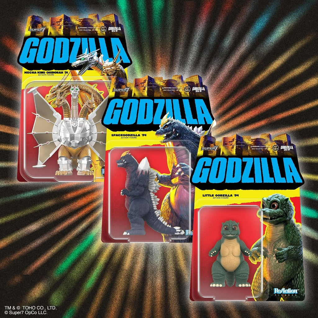 Super7 Toho Reaction Figures Wave 11 - Figura de acción Mecha-King Ghidorah