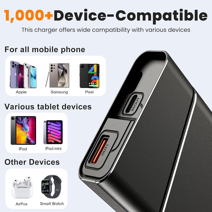 Aaoyun Cargador Portátil Banco de Energía, 20000mAh 22.5W PD Carga...