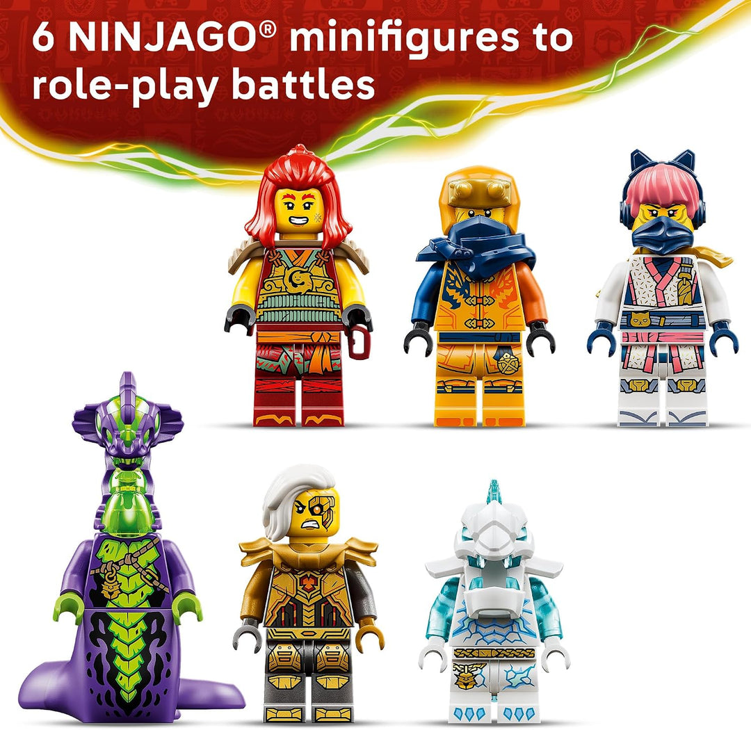 LEGO NINJAGO Robot Dragón Transformable de Wyldfyre 71868 | Juguete...