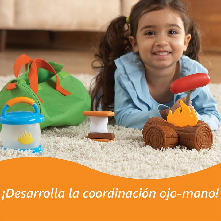 Learning Resources New Sprouts Camp Out! Mi propio set de camping -...