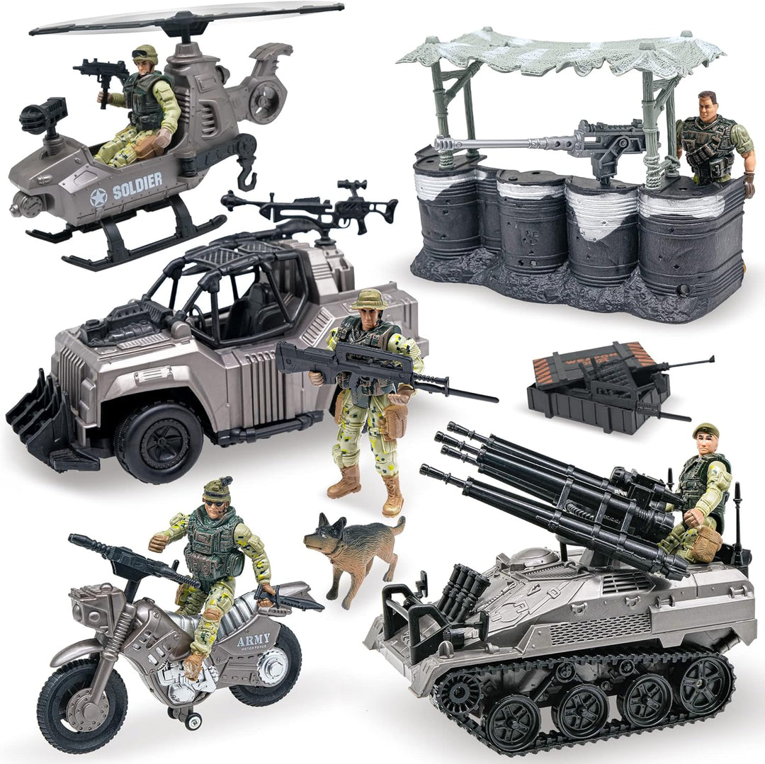 MISTBUY Figuras de acción de hombres del ejército estadounidense co...