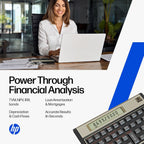 HP Calculadora financiera 12C - Más de 120 funciones: TVM, NPV, IRR