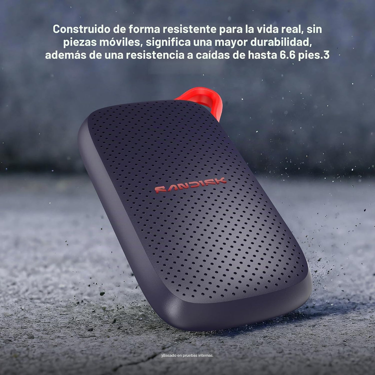Sandisk SSD portátil de 1 TB, velocidades de lectura de hasta 1000...