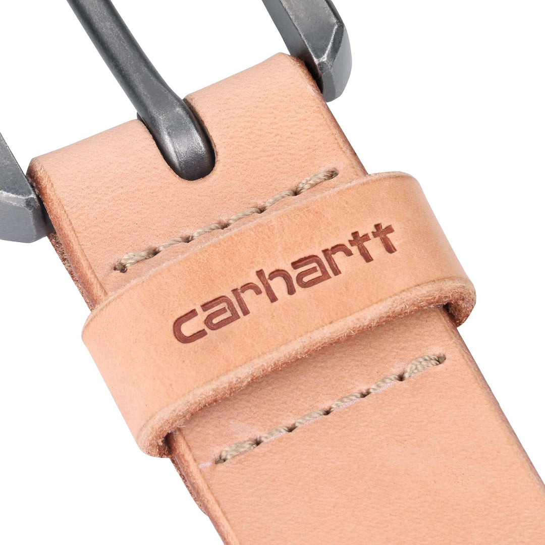 Carhartt Cinturones clásicos de cuero de sillín de grano completo p...