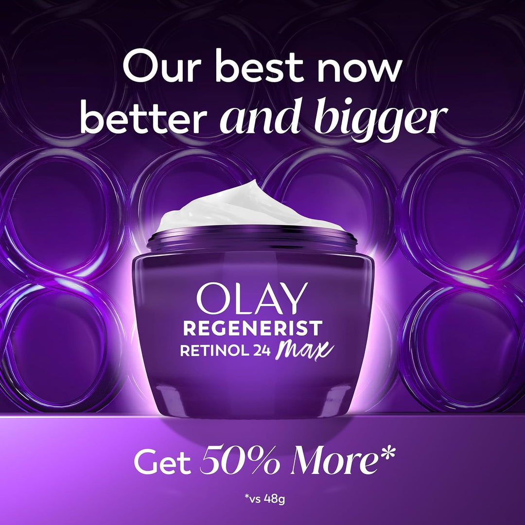 Olay Crema de noche de retinol para mujer, MAX, antienvejecimiento,...