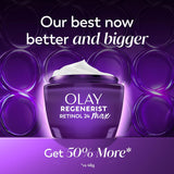 Olay Crema de noche de retinol para mujer, MAX, antienvejecimiento,...
