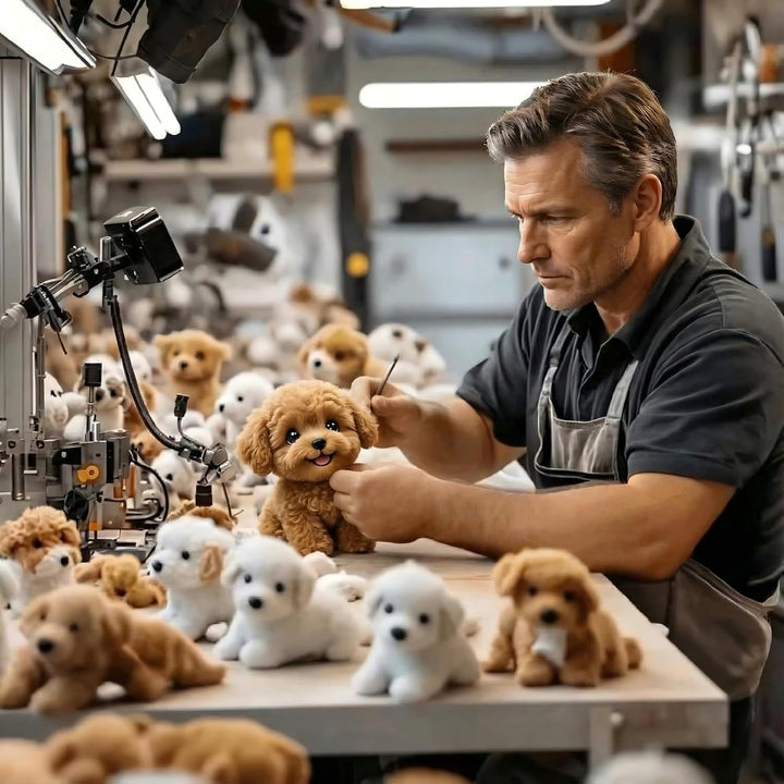CYSTISKYS Juguete de peluche para cachorros de salto con