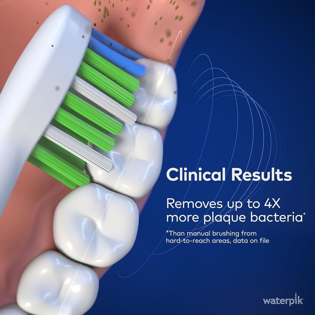 Cepillo de dientes eléctrico sónico recargable Waterpik Sensonic pa...