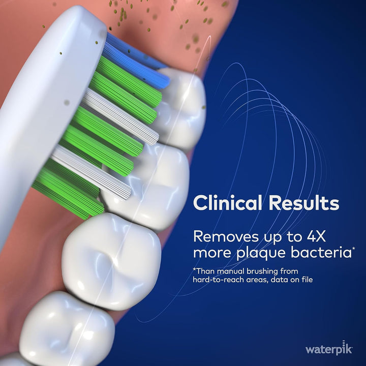 Waterpik Sensonic - Cepillo de dientes eléctrico sónico, cepillo de...