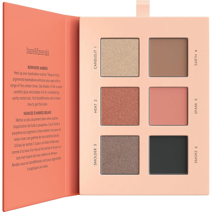 bareMinerals Mineralist Eyeshadow Palette, Six Richly Pigmented Sha...