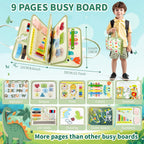 Juguete de viaje Montessori para niños pequeños