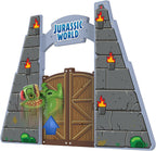 Tile Town Jurassic World Gate Escape - Azulejos magnéticos, 84 piezas