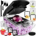 Fullstar Pro - Picador de verduras y espiralizador original, herramienta de