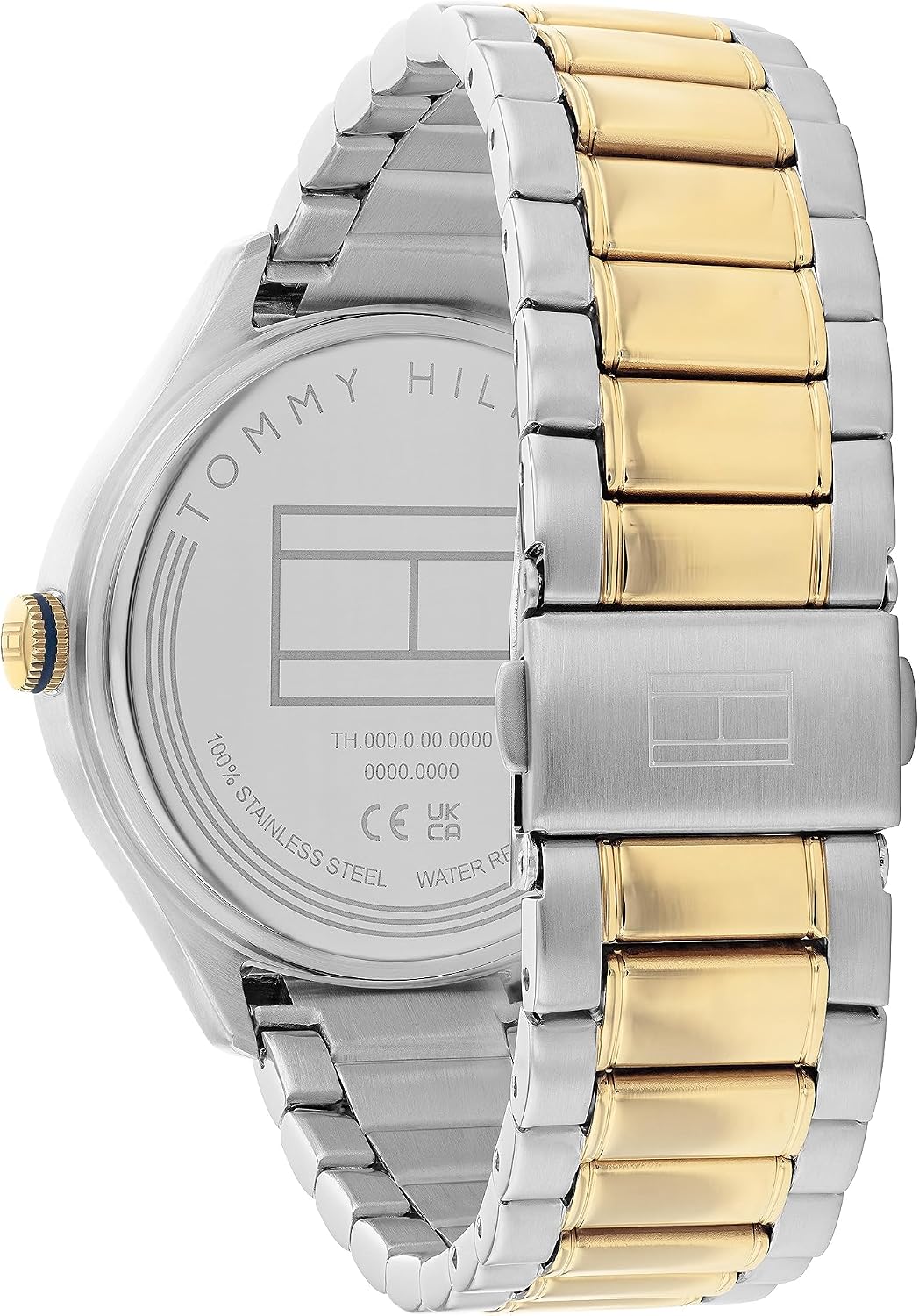 Reloj Tommy Hilfiger para mujer con movimiento de cuarzo, multifunción, esfera texturizada y bisel con cristales – Regalo para ella