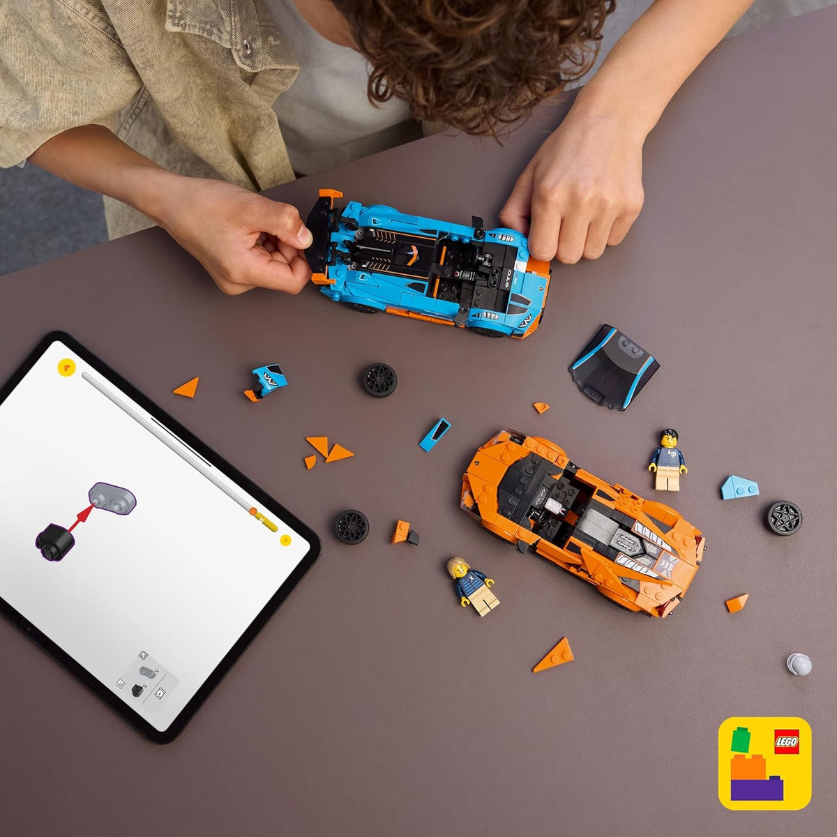LEGO Speed Champions Lamborghini Revuelto Huracán STO -