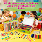 Kit de Arte y Manualidades de Kid Made Modern – Un DIY de 1.7 kg de Suministros y Materiales de Manualidades para Proyectos Artísticos Creativos para Niños de 4, 5, 6, 7, 8, 9, 10, 11 y 12 Años, Niñas