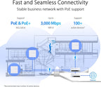ASUS ExpertWiFi EBA63 AX3000 Dual Band WiFi 6 Punto de