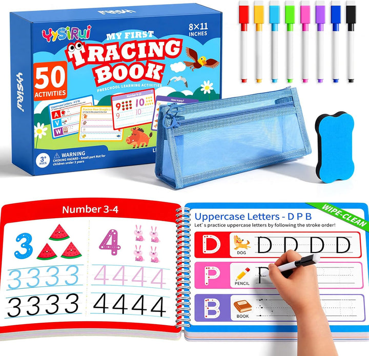 YySiRui Actividades de aprendizaje preescolar, libros de rastreo pa...