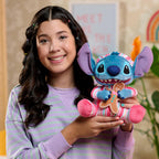 Disney Stitch 10-inch Holiday Feature Plush Stitch Stuffed Animal