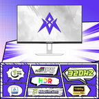 Amzfast Monitor de juegos blanco de 25 pulgadas 320Hz\/300Hz\/240Hz...