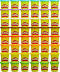 Play-Doh Paquete a granel de 48 latas, 6 juegos de 8 colores compuestos de modelado, 3 onzas, regalos de regreso a clases y premios para estudiantes y aulas, juguetes preescolares para niños, a partir de 2 años (exclusivo de Amazon)