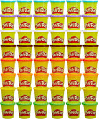 Play-Doh Paquete a granel de 48 latas, 6 juegos de 8 colores compuestos de modelado, 3 onzas, regalos de regreso a clases y premios para estudiantes y aulas, juguetes preescolares para niños, a partir de 2 años (exclusivo de Amazon)