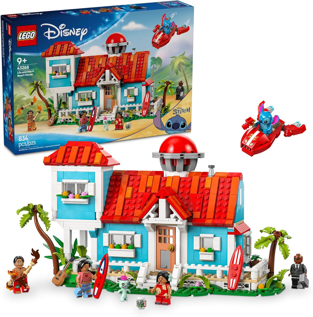 LEGO Disney Lilo and Stitch Beach House Toy Juego de