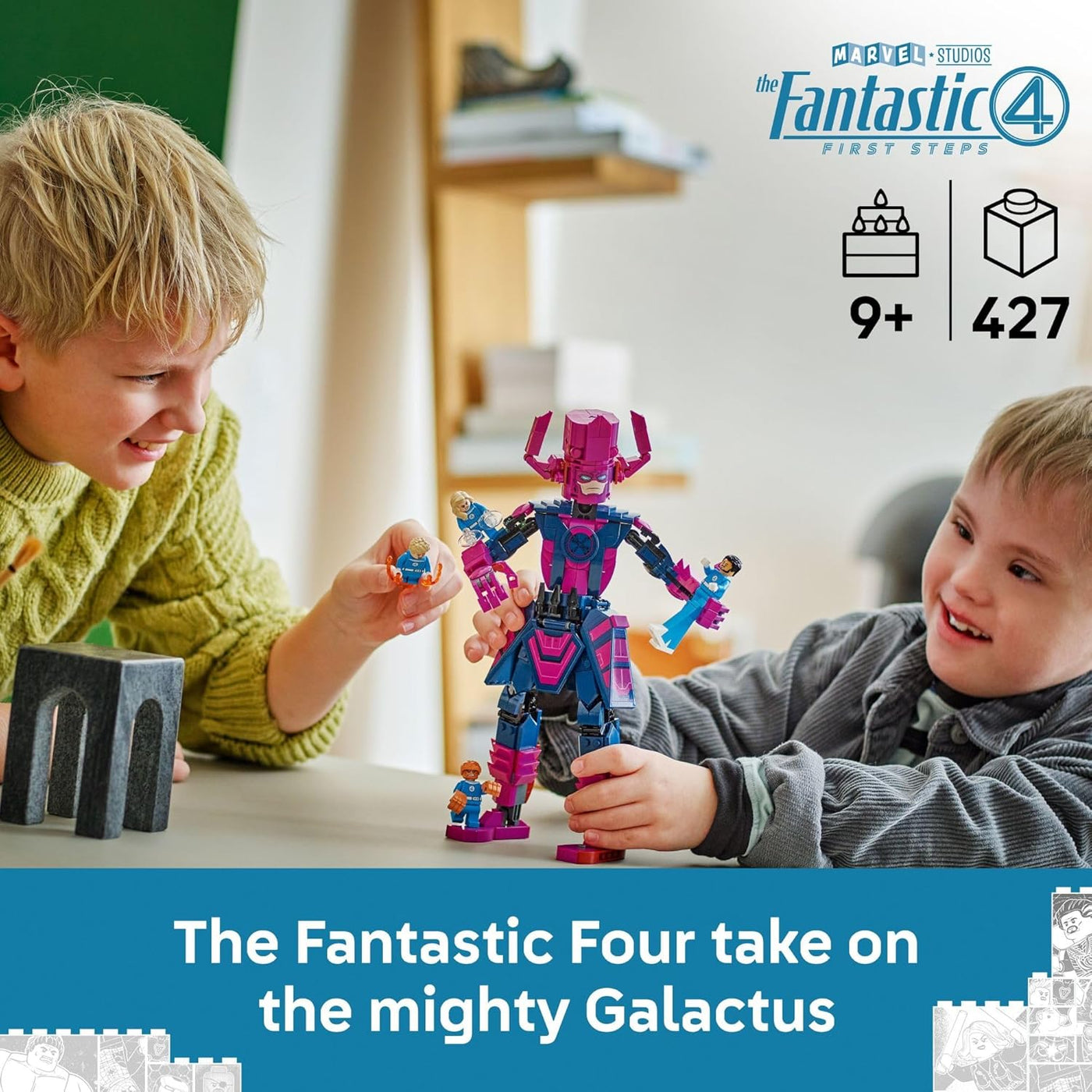 LEGO Marvel Fantastic Four vs Galactus Figura de