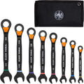Klein Tools 69508 - Juego de llaves combinadas de trinquete, cerradura