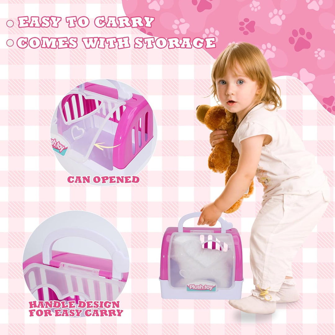 Kit de médico para niñas, juegos de veterinarios para niños, juego...