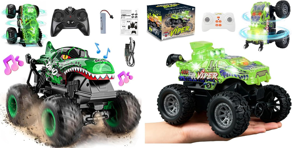 BEZGAR Juguetes Monster Truck 1:16 y 1:64