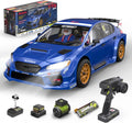 Coche de rally RC sin escobillas 1/10, 40+ MPH, 4WD, fibra de