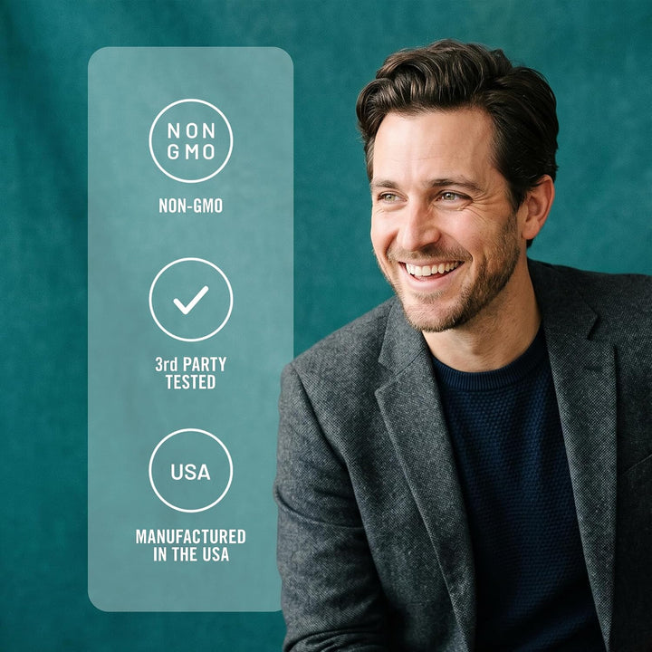 NatureWise Multivitamínico para hombres + apoyo al estrés + mineral...