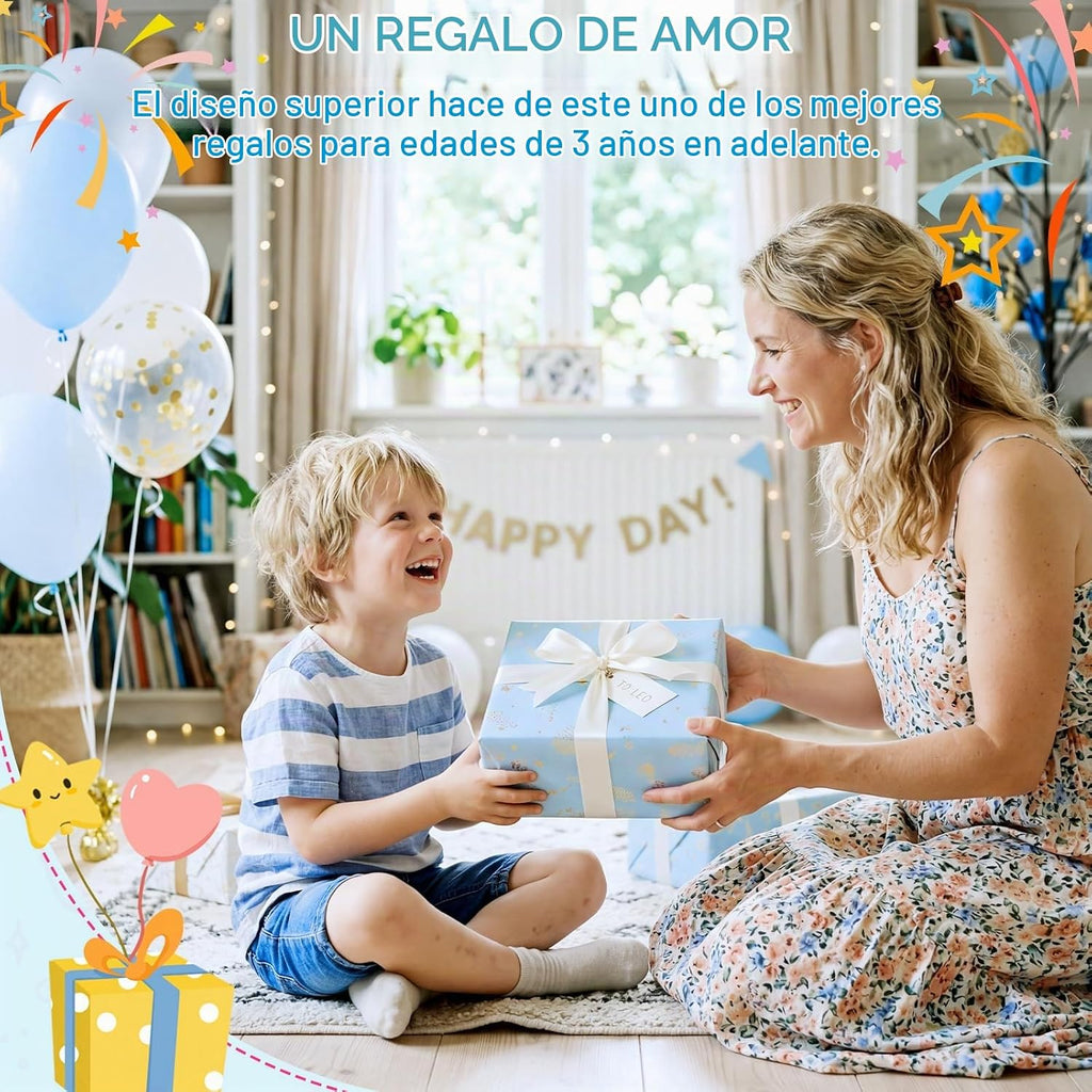 deAO Juego de juguetes de limpieza para niños, 14 piezas, desmontables, con trapeador al vacío, escoba, lavabo, juguetes de limpieza, regalo de cumpleaños para niñas y niños de 3 a 8 años