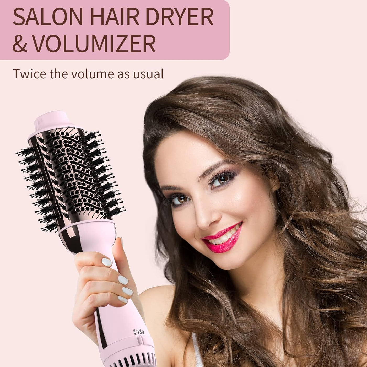 Umeely - Cepillo secador de pelo, secador de pelo y cepillo de un s...