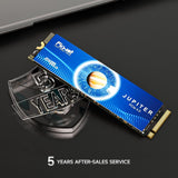 Fikwot FX660 SSD M.2 de 1 TB, PCIe Gen 4x4 con caché SLC dinámico -...