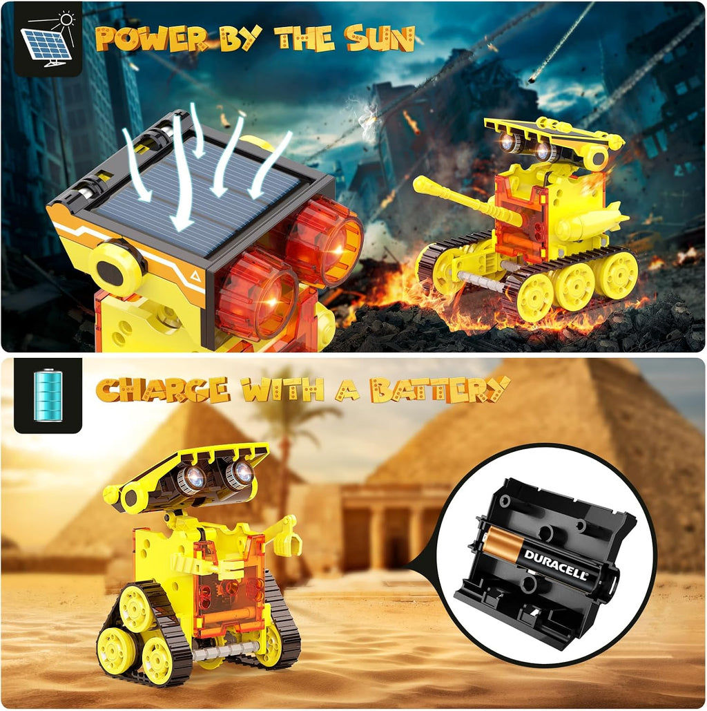 30 en 1, kit de juguetes de robot solar STEM, 243 piezas de kit educativo de experimentos científicos de construcción para niños de 8 a 12 años, regalos de cumpleaños para niños de 8, 9, 10