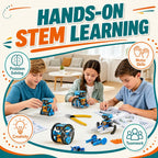 STEM - Juguetes de robots de energía solar para niños de 8 a 12 años, kit educativo de experimentos de ciencia de construcción 12 en 1 para niños, regalos de cumpleaños para niños de 8, 9, 10, 11, 12, 13 años, niños y niñas y adolescentes